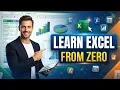 Excel A to Z - Lesson 3 Basic Formulas and SUM AVERAGE MIN MAX Basic Functions