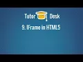 Iframe in HTML5