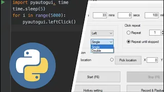 Autoclicker Python tutorial
