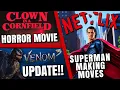 Henry Cavill Quits Netflix For Superman Venom 3 Update New Clown Horror Movie MORE