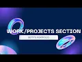 Responsive Portfolio Landing Page Html CSS JavaScript CSS part 7 Section
