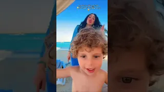 تيتكوك جهاد مرات عصام صاصا وابنهم  تيتكوك جهاد مرات عصام صاصا وابنهم