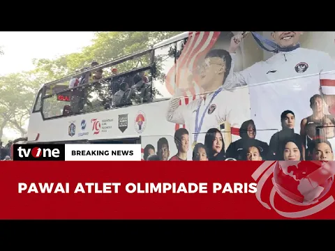 Pawai Atlet Olimpiade Paris 2024