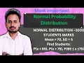 Normal Distribution - Example Problem 2 Probability Distribution Engineering Mathematics