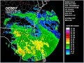 2012 Debby - Jacksonville FL WSR-88D Radar Animation