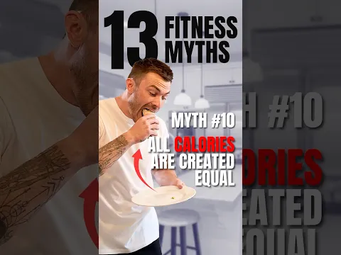 13 Fitness Myths - Fitness Myth #10: All Calories Are Created Equal #shorts | V SHRED