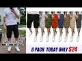 Why Pay More Get 8 Men s Shorts for 24