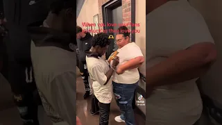 a fan asked kodak black for an autograph and he signed their shirt for almost five minutes