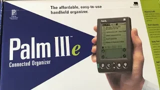 1999 Palm IIIe PDA - The future was in the palm of your hand