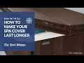 Cover Cap - Protect Your Hot Tub Cover in Winter