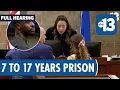 Driver sentenced to 7 to 17 5 years in death of 12-year-old in Las Vegas