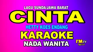 karaoke cinta nada wanita hetty koes endang lagu khas sunda jawa barat