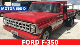 CAMIONETE F-350 , MOTOR MERCEDES 608D À VENDA!