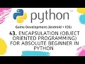 Encapsulation in Python OOP