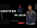 Identifier in Java