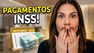 INSS: Pagamentos de SETEMBRO 2026 — Datas por Dígito: 1,2,3,4,5,6,7,8,9,0 I REVISÃO AUTOMÁTICA