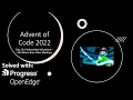 Advent of Code 2022 - Day 16 with Progress OpenEdge
