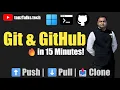 Git GitHub Tutorial for Beginners Install Push Pull Clone - Full Guide