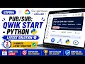 Qwik Start - Python