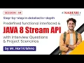 Day-5 Predefined Functional Interfaces Stream API Java 8 Features Hari Krishna Naresh IT