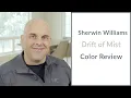Sherwin Williams Drift of Mist Color Review