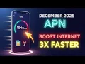 Lagu December 2025 APN-truc om traag netwerk te versnellen
