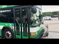 Transport Of Rockland 2022 40ft Gillig Low Floor On Route 91 Palisades Town Center