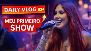 MEU PRIMEIRO SHOW | DALLY VLOG