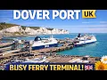 WOW Dover Port Looks Incredible Today Busy Ferry Terminal