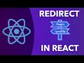 How To Redirect In React - React Router V5 Tutorial Redirecting useHistory