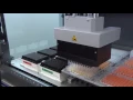 An MCA 96 is pipetting in 96 well format from plate to plate