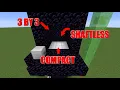 Minecraft 3 by 3 Shaftless elevator 1 15 full platform compact and simple