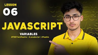 JavaScript in Pashto JavaScript Variables Lesson 06 FMK Tech -