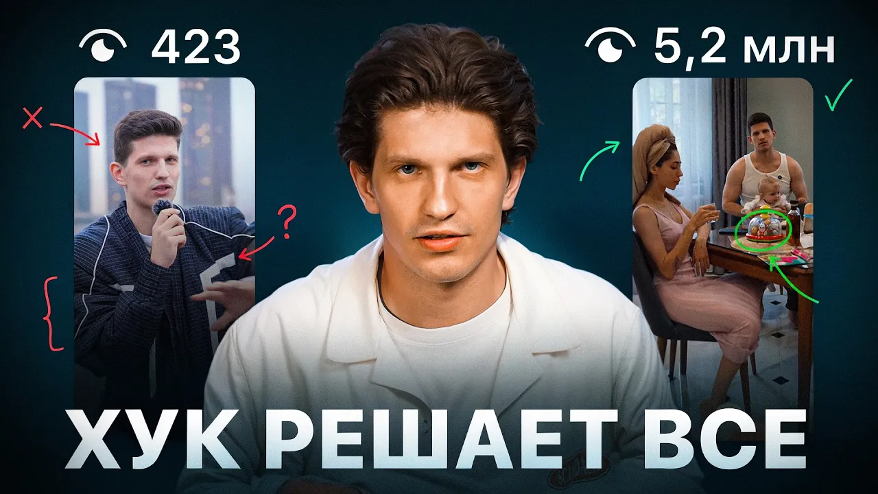 Не залетают рилсы? Попробуй эти 8 хуков: video thumbnail