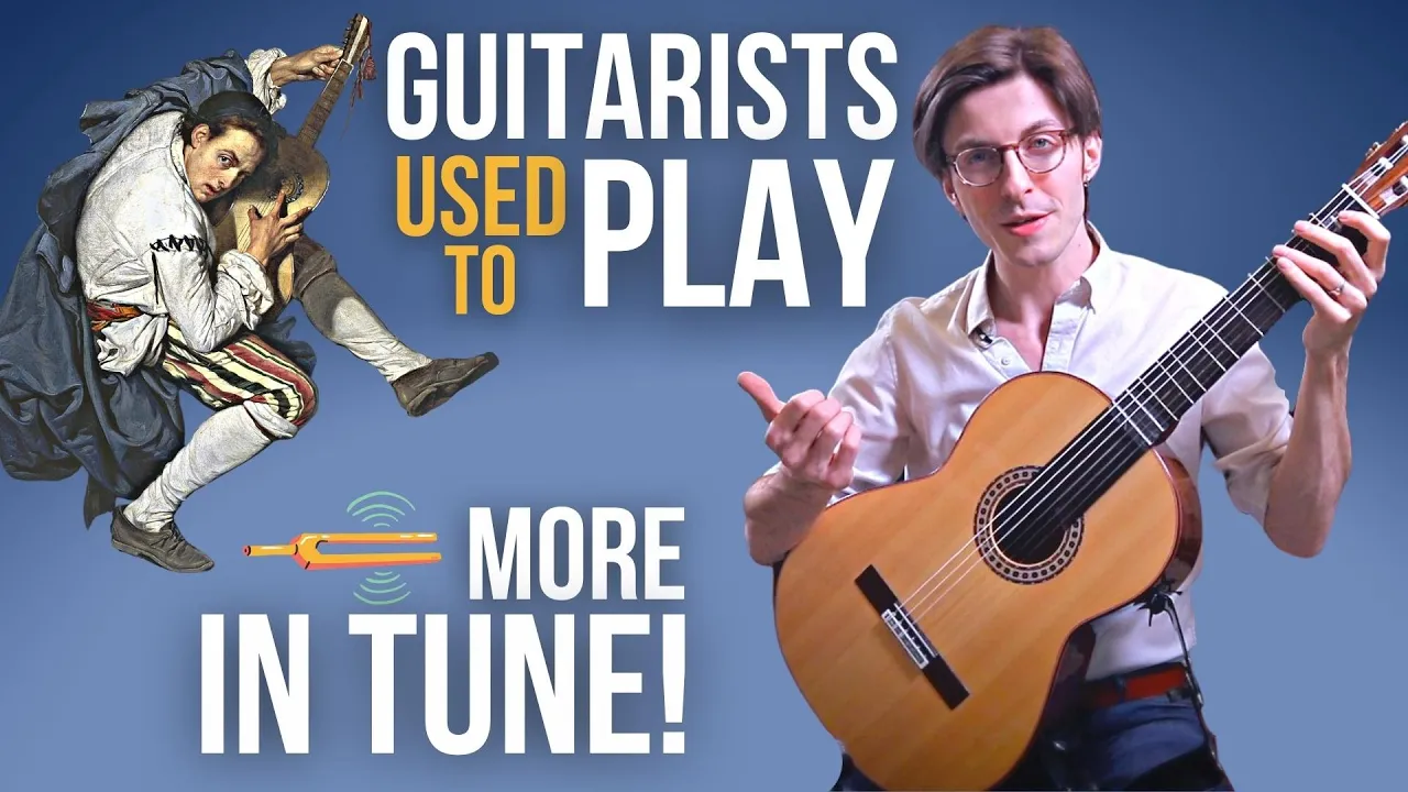 Why guitarists USED TO play more in tune! (Microtonal Frets)
