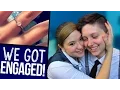 WE RE ENGAGED Proposal story