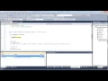 C visual studio tutorial Working with the Watch and other debug windows
