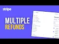 How to Refund Multiple Payments at Once on Stripe