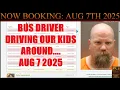 Ada County Idaho Arrests Aug 7 2025 Bus driver driving around our kids here in Boise busted