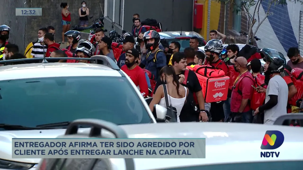 Entregador afirma ter sido agredido por cliente após entregar lanche em Florianópolis