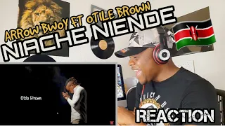 arrow bwoy ft otile brown niache niende official video reaction