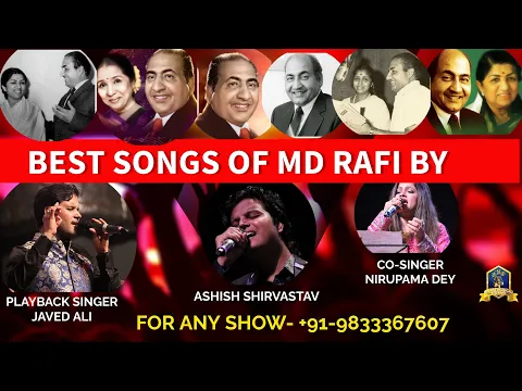 Download MP3 Best Of Md Rafi By Javed Ali, Ashish Shrivastava, Nirupama Dey I 35 Musicians I Anant Musical Dreams