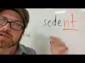 Verbs for Latin I personal endings