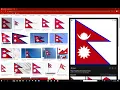 How to do Asia map with flags on Paint Net