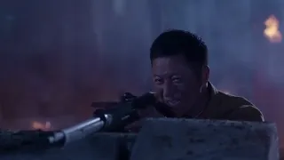 a chinese soldier alone attack the enemys large forces guerrilla soldier 37