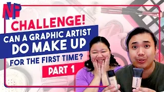 Download A Graphic Artist Do Make Up for the First Time PART 1 - A Nerdy Platter Challenge | Ft. Nikkipatoots MP3