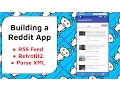 Build a Reddit Android App RSS Feed Retrofit XML Parsing