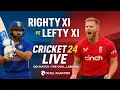 Download Lagu Cricket 24 Live | Righty ODI XI 🆚 Lefty ODI XI 1st Inning  Rohit Sharma 🆚 Ben Stokes | Oval, London