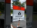 Work Zone Speed Camera Citation Scam