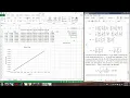 Weighted Linear Least Squares Fit to a Straight Line in Excel MSU Physics Data Analysis